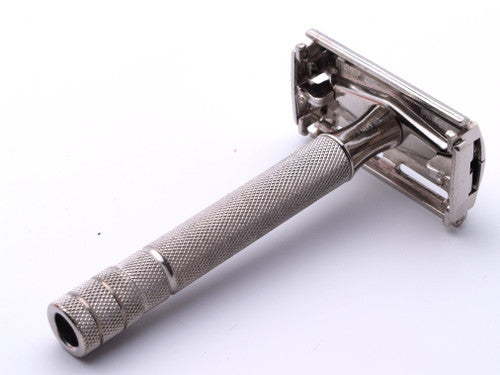 1940's Super Speed DE Safety Razor w/ Original Red Case & Bladebank