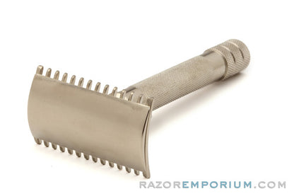 1912 Gillette Single Ring DE Safety Razor | Nickel Revamp