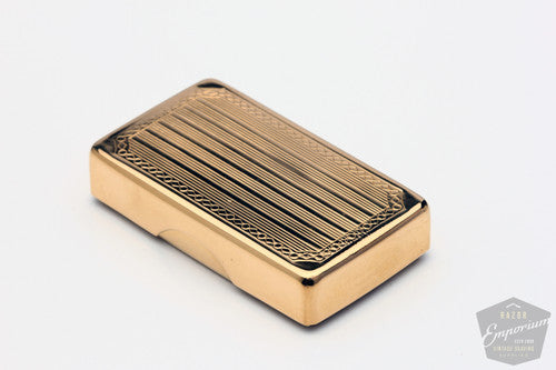 Gillette 1930's Blade Bank | 24K Revamp