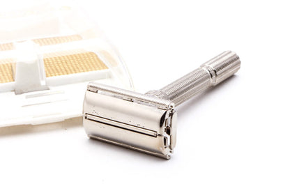1965 K4 Gillette Slim Adjustable TTO DE Safety Razor With Case |  Original Condition