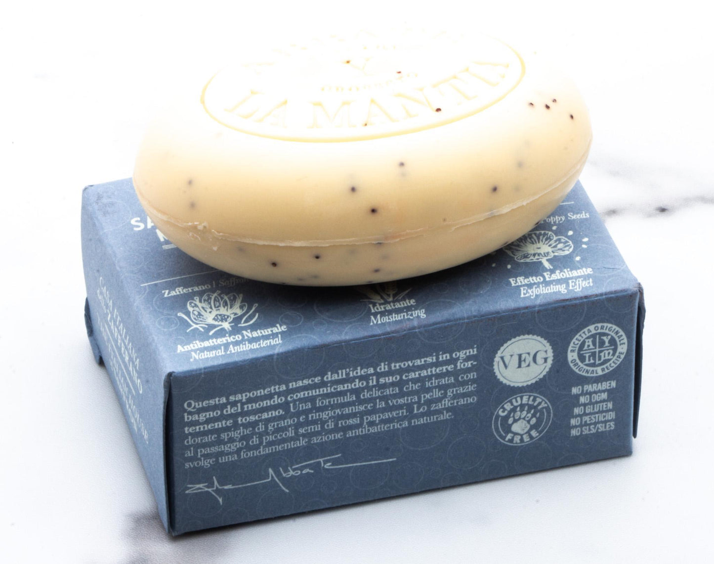 Abbate Y La Mantia | Balnea Hand Soap with Opium Flower Seeds, 6oz