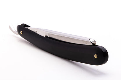 6/8" Ralf Aust Spanish Tip Hollow Ground Straight Razor With Jimps | Acrylic Scales