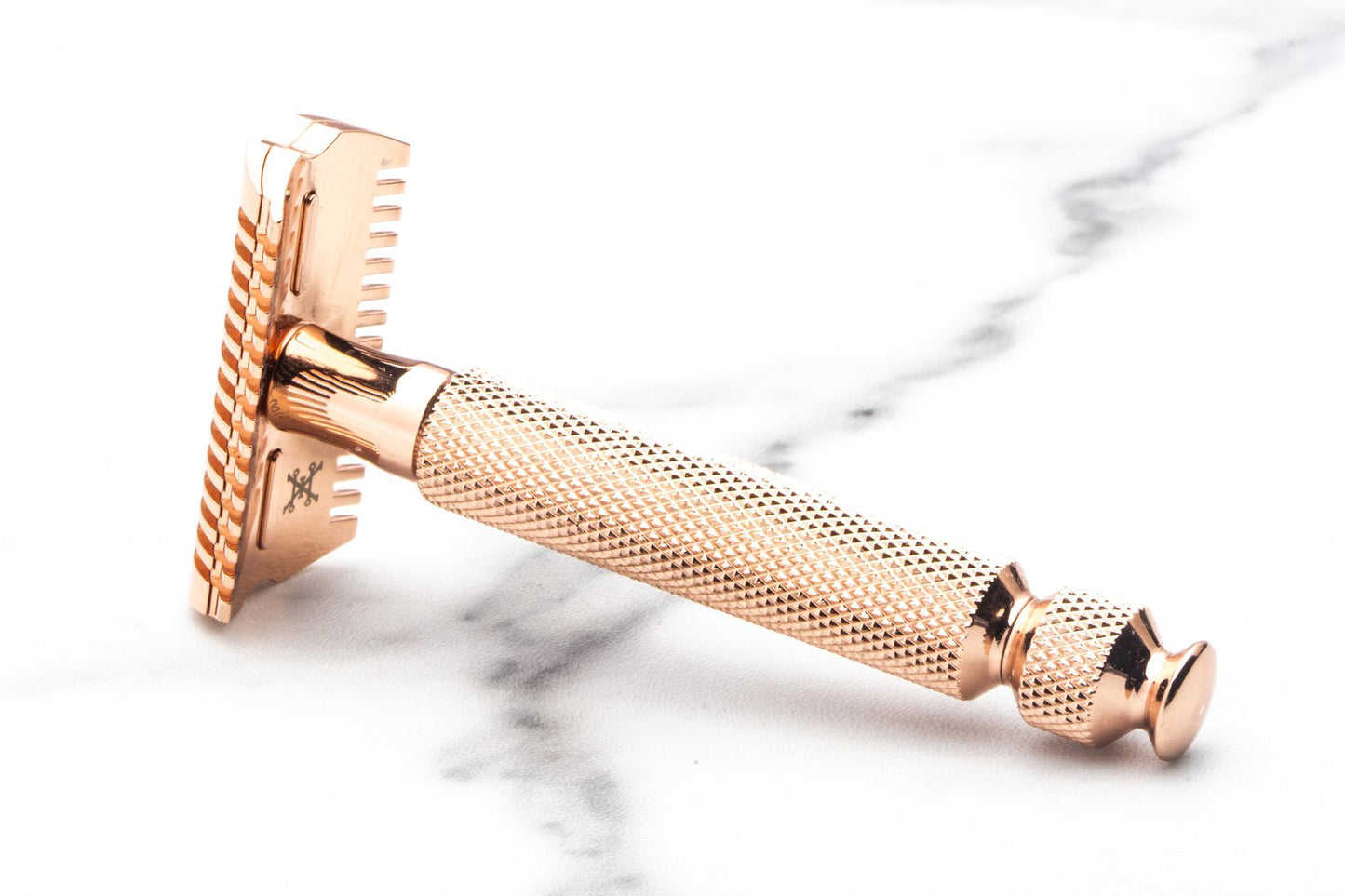 The Copper Ascension Twist-Adjustable Double Open Comb Safety Razor | Pre-Owned