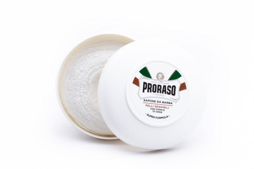 Proraso Shaving Soap | White Sensitive Anti-Irritation in Jar