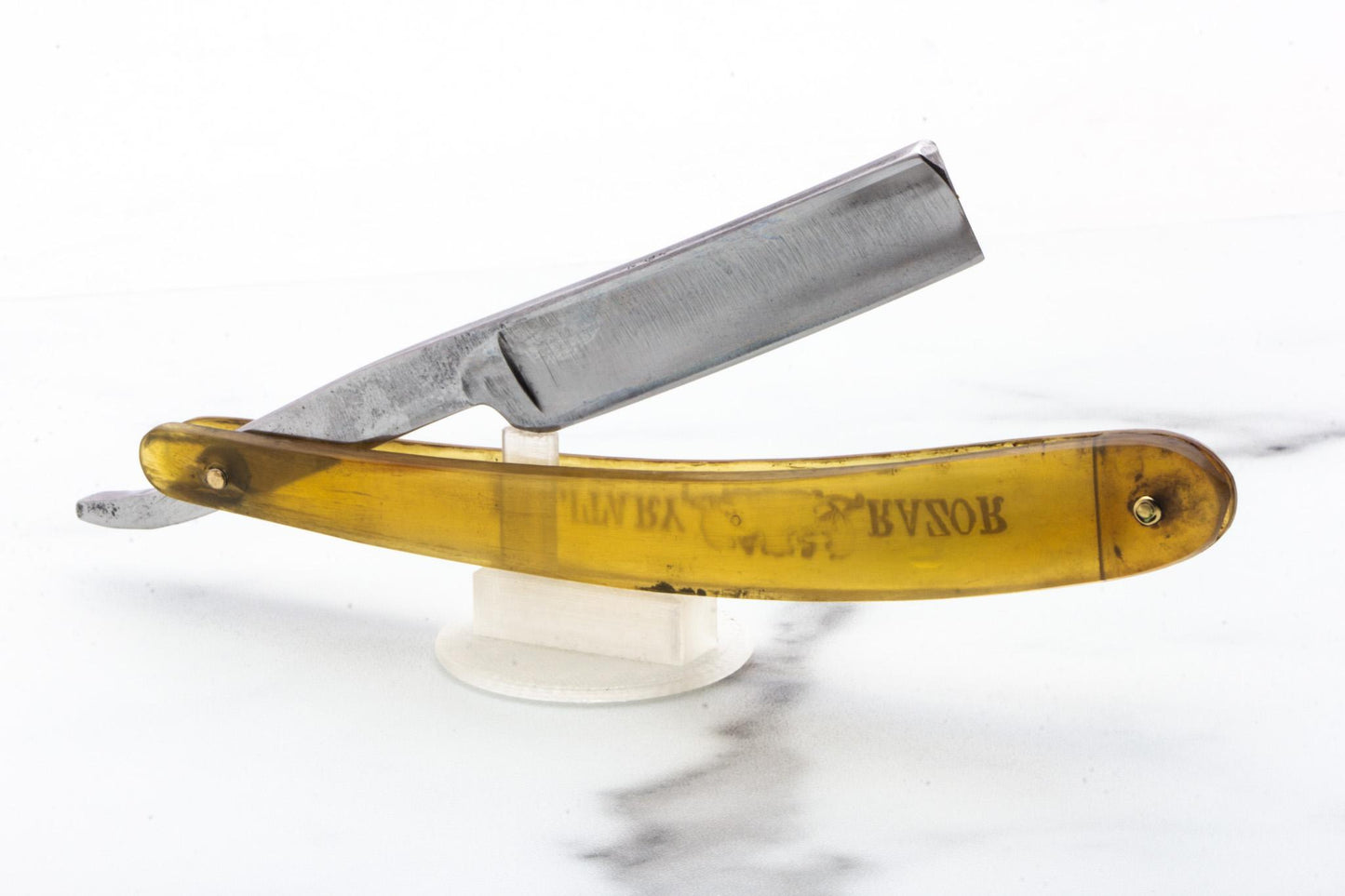 5/8" Vintage Restored Fredricks Military Straight Razor