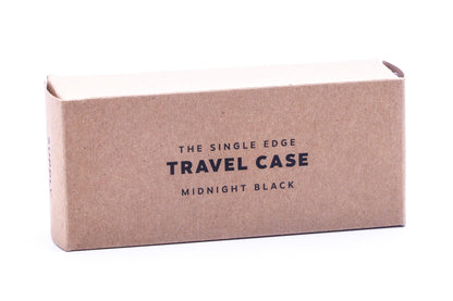 Supply | The Leather Travel Case - Midnight Black