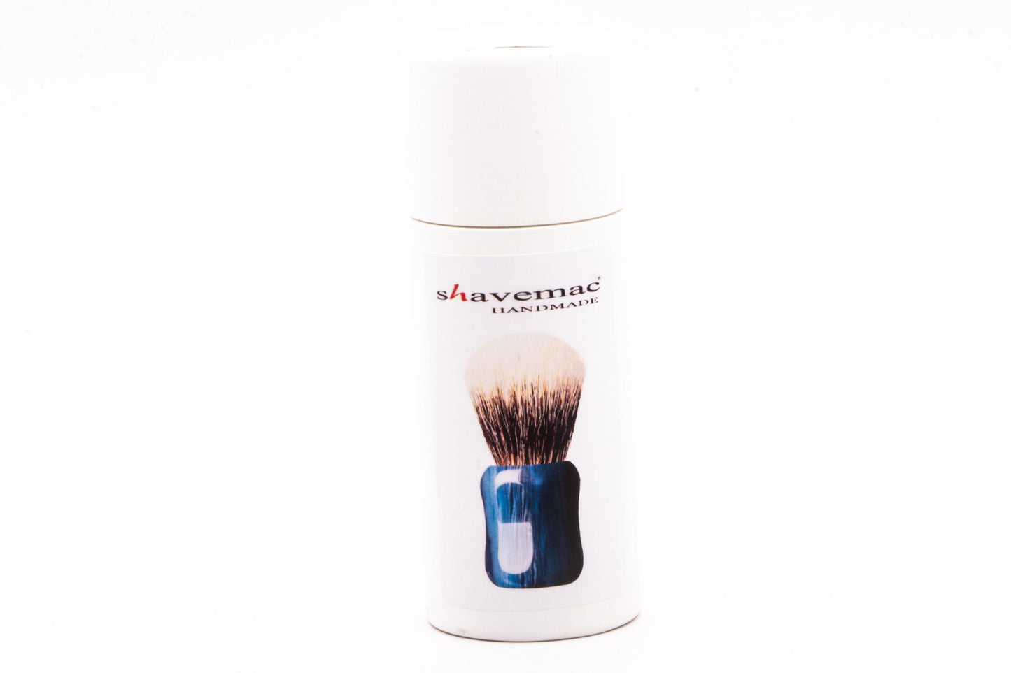 Shavemac |  Silvertip 2-Band Badger Shave Brush With Blue Marbled Handle