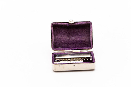 Travel Size Three Piece Open Comb Double Edge Safety Razor | Made In Germany