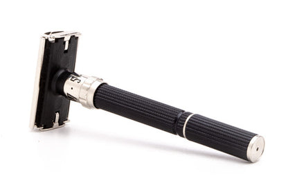 1978 Y4 Gillette Super Adjustable "Black Beauty" DE Safety Razor  | Original Condition