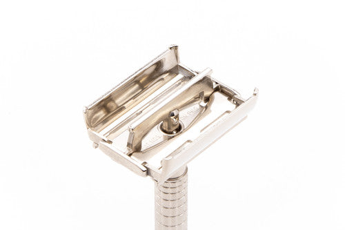 1961 G1 Gillette Flare Tip Super Speed Double Edge Safety Razor  | Factory Nickel Revamp