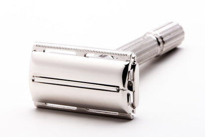 1965 K4 Gillette Slim Adjustable DE Safety Razor | Rhodium Revamp