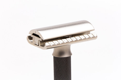 Variant Adjustable Parker Graphite Double Edge Safety Razor | No Box