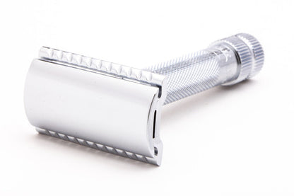 Merkur 34C HD Chrome Plated DE Safety Razor |  No Box