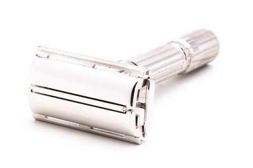 1958 D4 Gillette Fatboy Adjustable Double Edge Safety Razor | Rhodium Revamp