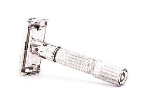 1958 D4 Gillette Fatboy Adjustable Double Edge Safety Razor | Rhodium Revamp