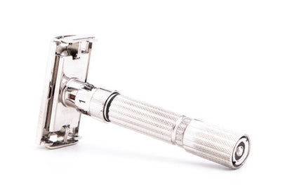 1958 D4 Gillette Fatboy Adjustable Double Edge Safety Razor | Rhodium Revamp