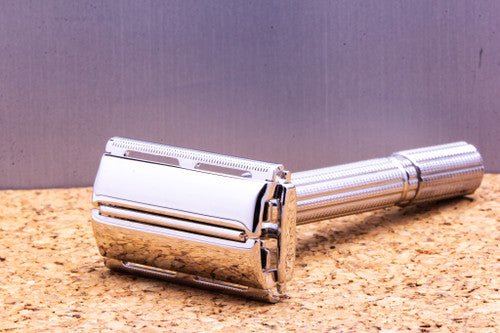 1967 M3 Gillette Slim Adjustable Double Edge Safety Razor  | Rhodium Revamp