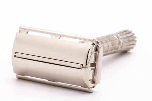 1958 D3 Gillette Flare Tip Super Speed Safety Razor Set | Original Condition