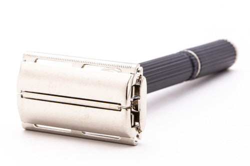 1974 U1 Gillette Super Adjustable 109 Double Edge Safety Razor | Factory Nickel Revamp
