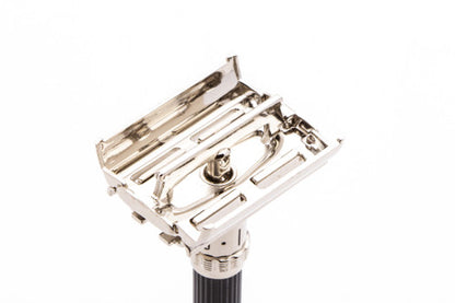 1974 U1 Gillette Super Adjustable 109 Double Edge Safety Razor | Factory Nickel Revamp