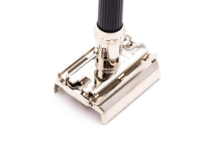 1972 S1 Gillette Super 109 Adjustable Double Edge Safety Razor | Factory Nickel Revamp