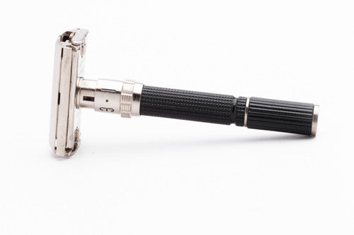 1974 U1 Gillette Super Adjustable 84 Safety Razor | Factory Nickel Revamp