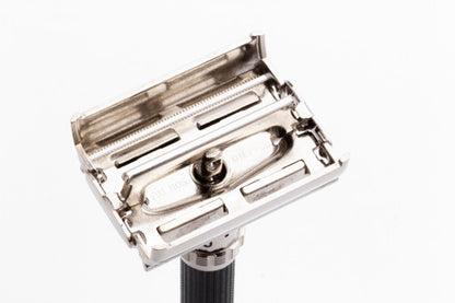 1974 U1 Gillette Super Adjustable 84 Safety Razor | Factory Nickel Revamp