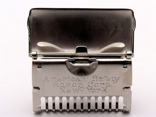 Ever-Ready American Safety Razor Co. Single Edge Safety Razor | Factory Nickel Revamp