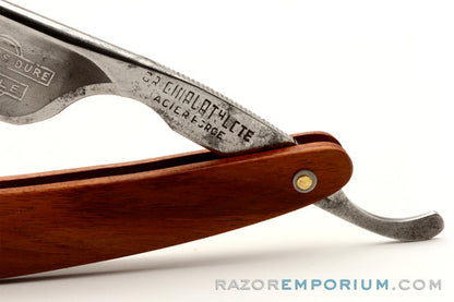 6/8" "Original Athlete" Acier Forge Straight Razor | France