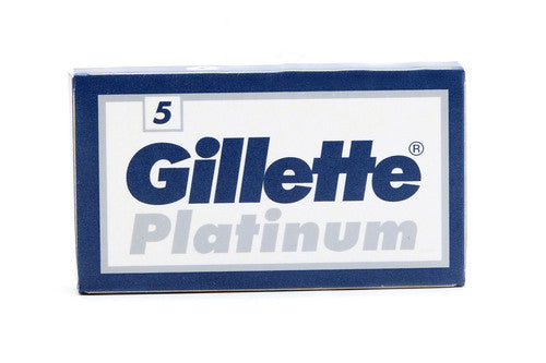 Gillette Platinum Double Edge (DE) Razor Blades