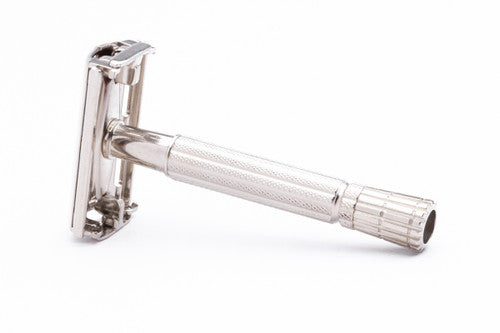 1961 Gillette TV Super Speed DE Safety Razor w/ Red Case - G4