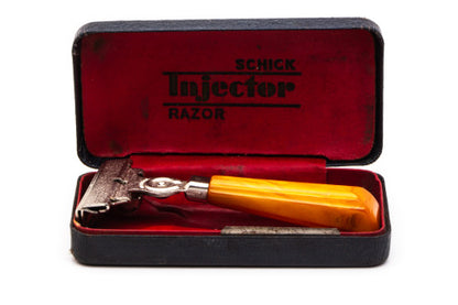 1935-45 Eversharp Schick Injector Razor Type G with Case