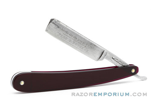 5/8" Wade & Butcher "Bow Razor" Straight Razor Hollow | Sheffield, England