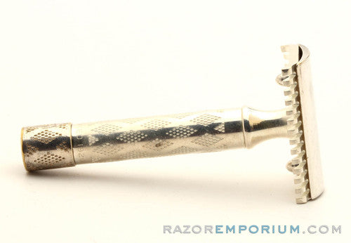 1921 Gillette New Improved Aristocrat Set in Original Case w/ Rolling Blade Bank Made in Canada