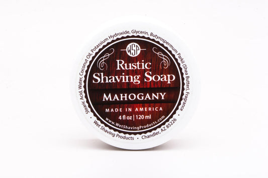 WSP Rustic Shaving Soap - Mahogany