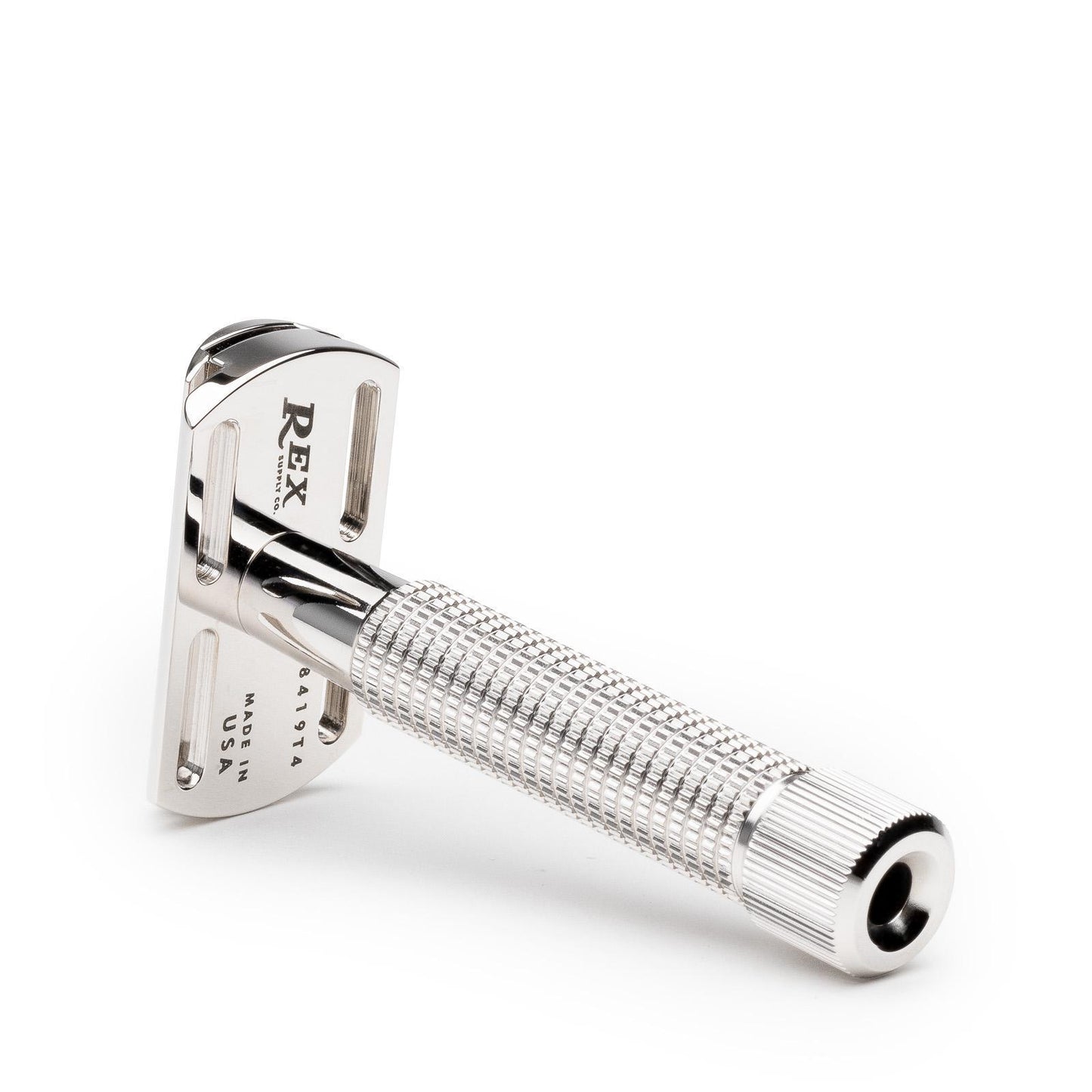 Rex Supply Co. | Envoy Three Piece Stainless Steel Double Edge Safety Razor