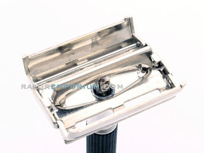 1966 L4 Gillette Black Handle DE Super Speed DE Safety Razor