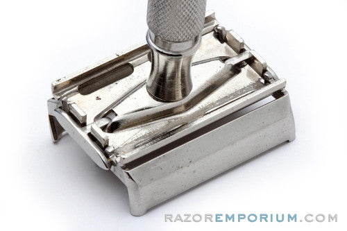 1950's Gillette British Heavy Duty HD Rocket Safety Razor Set - Excellent