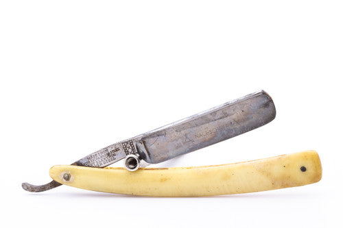 5/8" 366 Welmeister Nachscheiff Electric Silver Steel Straight Razor