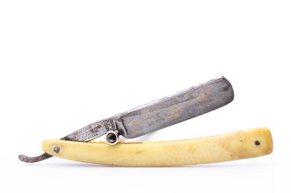 5/8" 366 Welmeister Nachscheiff Electric Silver Steel Straight Razor