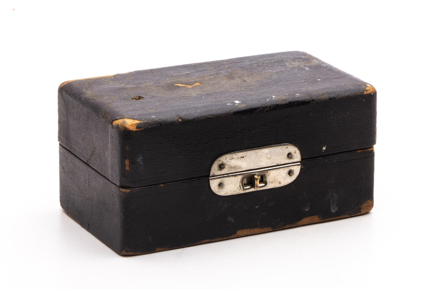 1907 Gillette Double Ring Old Type Safety Razor Set | Factory Nickel Revamp