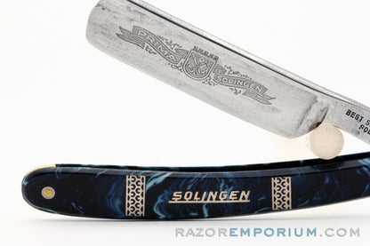 6/8" Best Silver Steel Vintage Straight Razor | Solingen, Germany