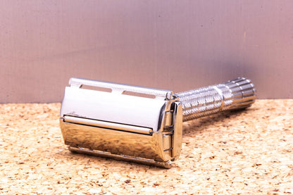 1956 B4 Gillette Flare Tip Double Edge Safety Razor | Original Condition