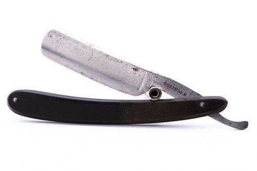 5/8" Round Point Solingen Straight Razor