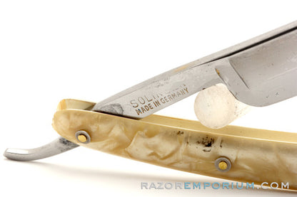 5/8" Williams Cutlery California Straight Blade w/ Original Scales | Solingen Germany