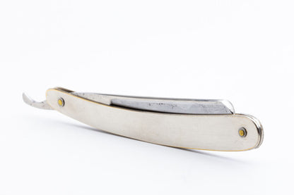 5/8" Shave Ready Original Metal Scales Straight Razor