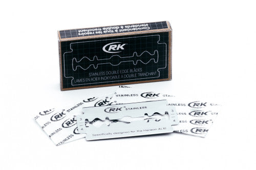 RK Stainless Steel Double Edge Blades