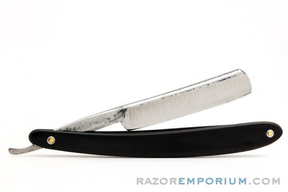9/16" Pitelet 234 Shave Ready Round Point Straight Razor