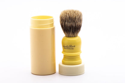 Vintage Restored|Savile Row Travel Shaving Brush with Tube