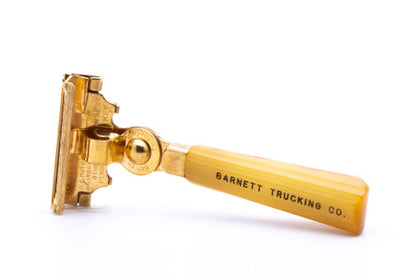 1940's Schick Gold Injector Bakelite Handle Set | Barnett Trucking Co.